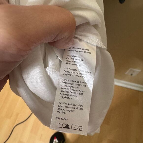 Le Galeriste Dress Women's Large Blue Abstract Fiber Design Daniela Maxi Dress - Picture 9 of 13